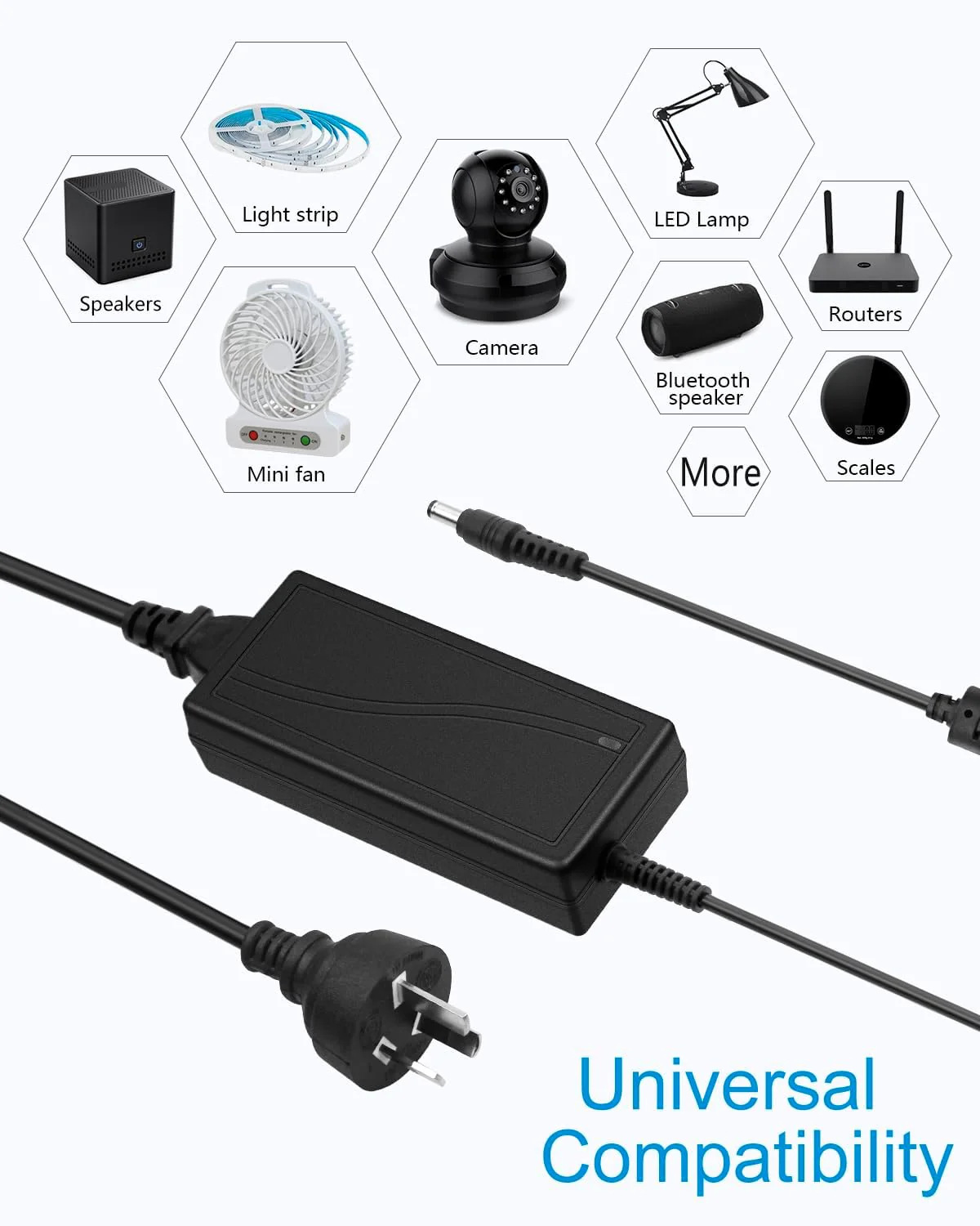 ALITOVE 72W AC Adapters AC to DC Adapter Power Supply Converter 220V 24V DEMO - Image 6
