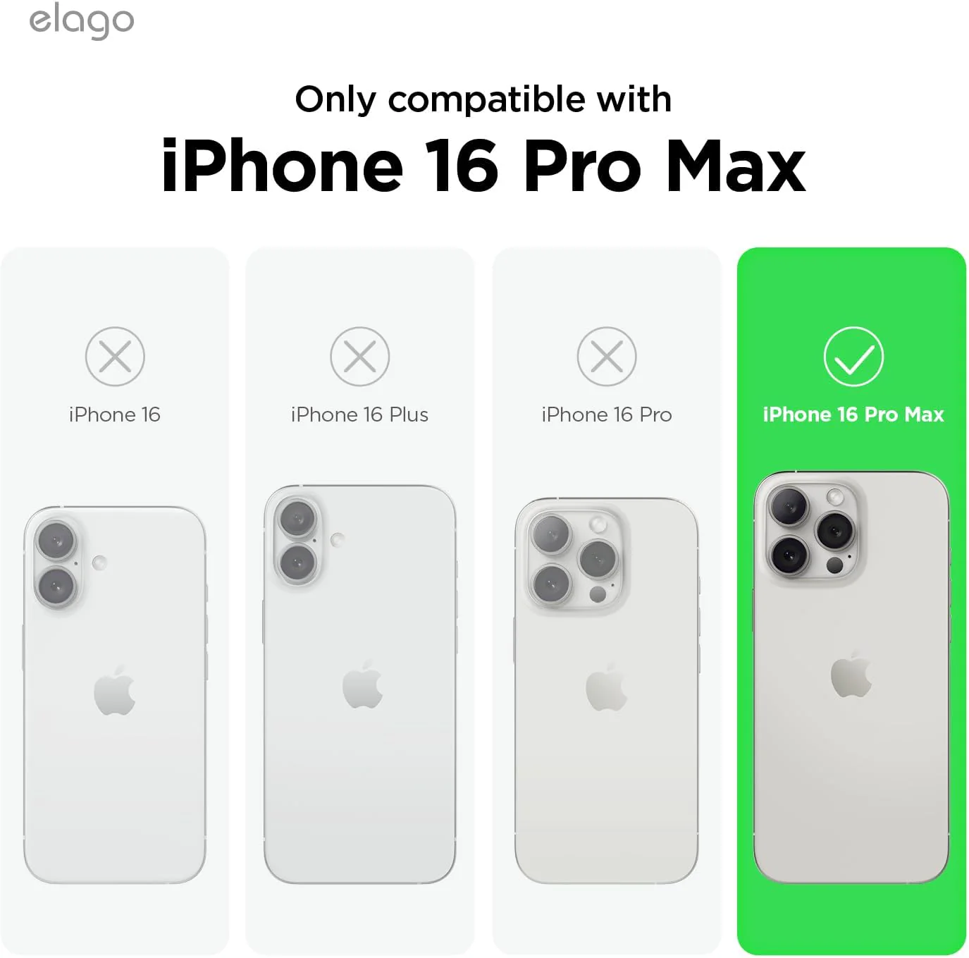 elago Magnetic Silicone Phone Case for iPhone 16 Pro Max 6.9 Inch Deep NEW - Image 2