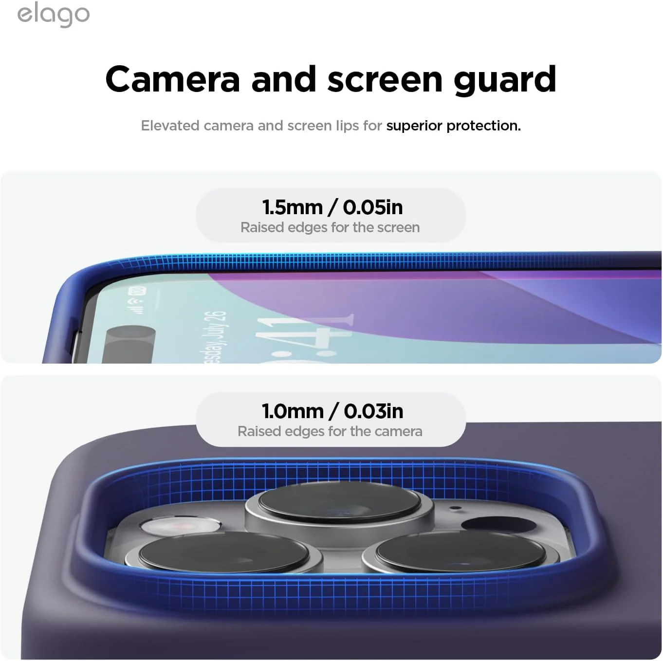 elago Magnetic Silicone Phone Case for iPhone 16 Pro Max 6.9 Inch Deep NEW - Image 8