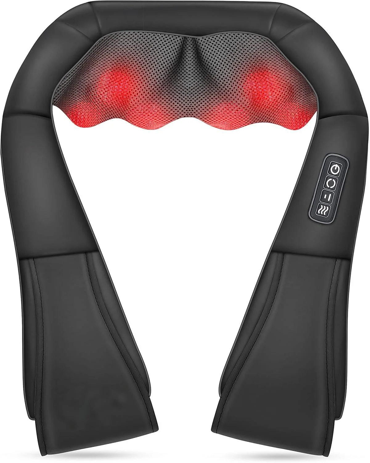 CCILIYC Shiatsu Massagers Neck and Back Massager with Heat - Faux Leather DEMO