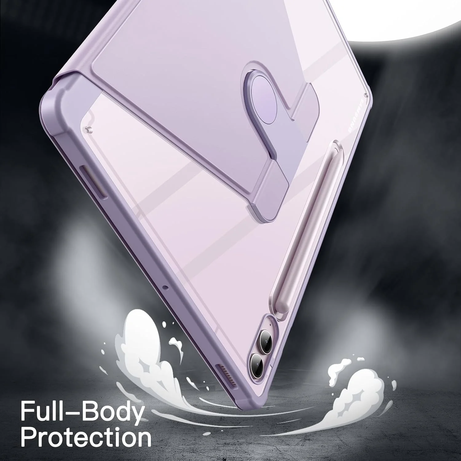 JETech Rotating Tablet Case for Samsung Galaxy Tab S10+ S9 FE+ S9+ DEMO - Image 4