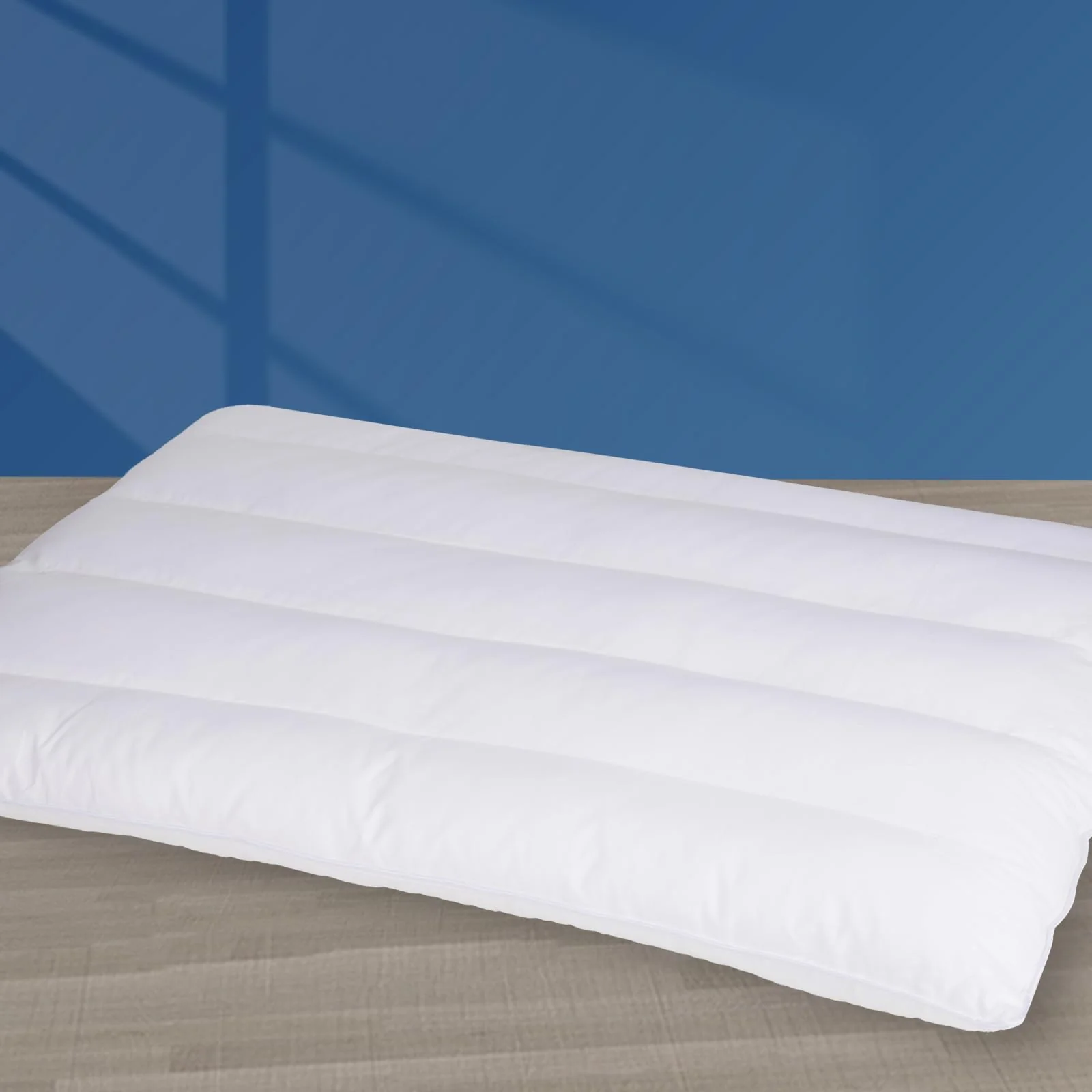Ultra Flat Supportive Sleeping Pillows for Back & Side Sleepers, Standard DEMO