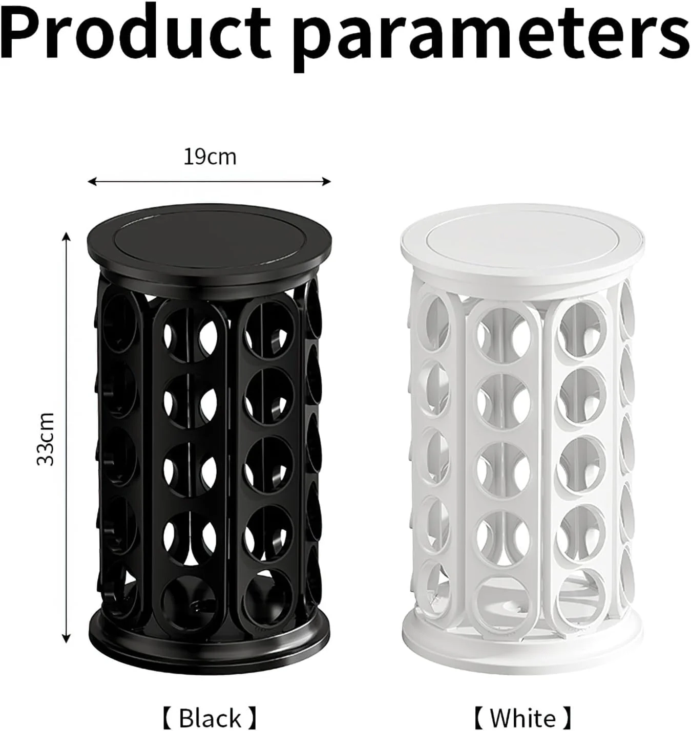 Coffee Pod Holder Stand and Storage Rack for Capsules White Kitchen NEW - Image 7