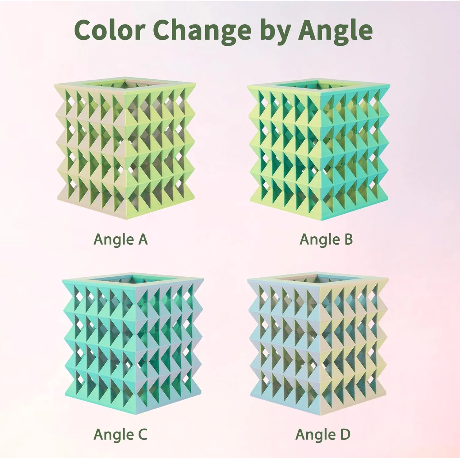 iSANGHU Matte Moonstone Tri-Color Changing 3-in-1 Filament 1.75mm Stationery NEW - Image 3