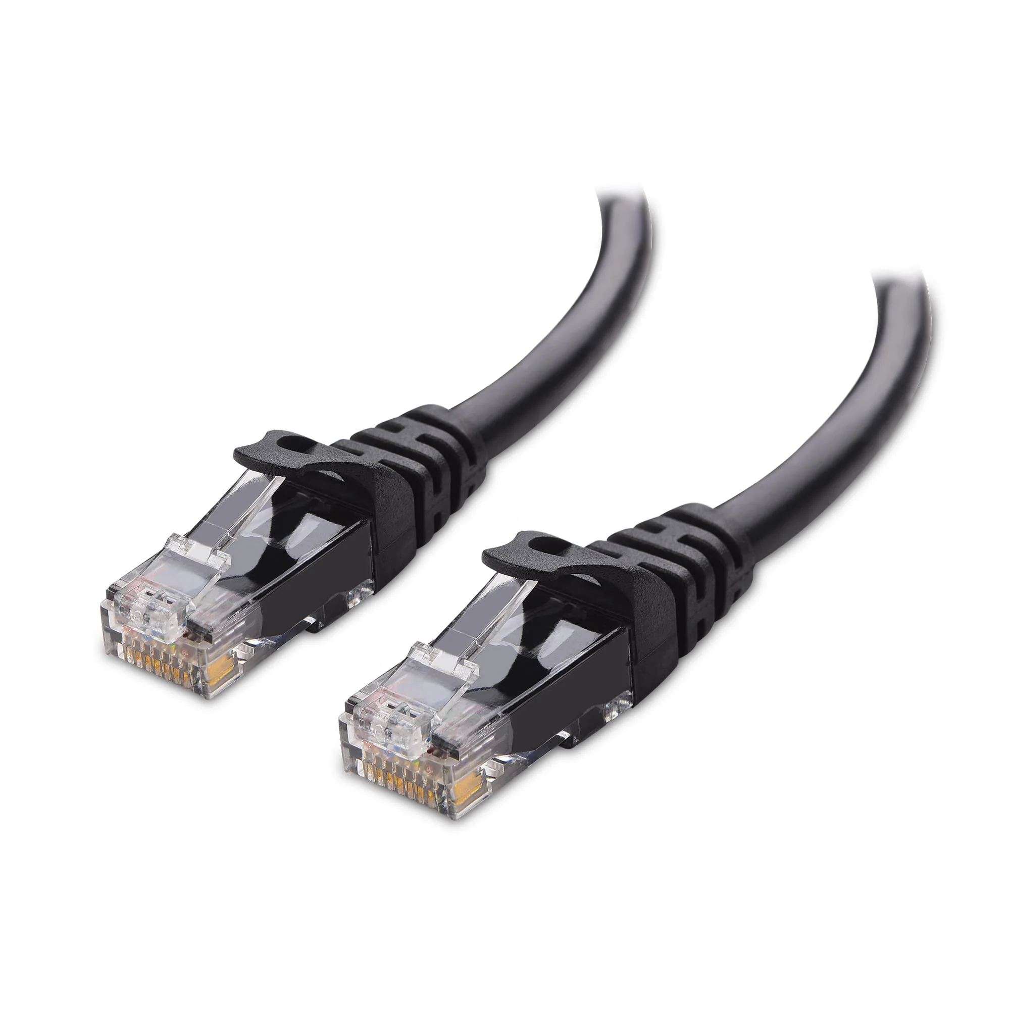 Cable Matters 10Gbps Snagless Cat 6 Ethernet Cable, 6m, Black - High-Speed DEMO
