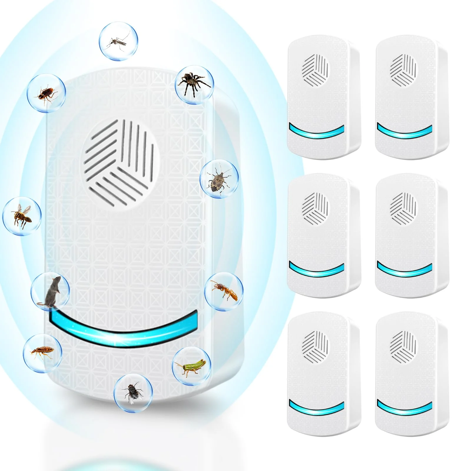 Ultrasonic Pest Repeller Plug-In Rodent Repellent for Indoor Control DEMO
