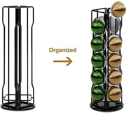 Single-Serve Coffee Pod Holder Organizer Stand for Nespresso Vertuo 32x12cm NEW - Image 3