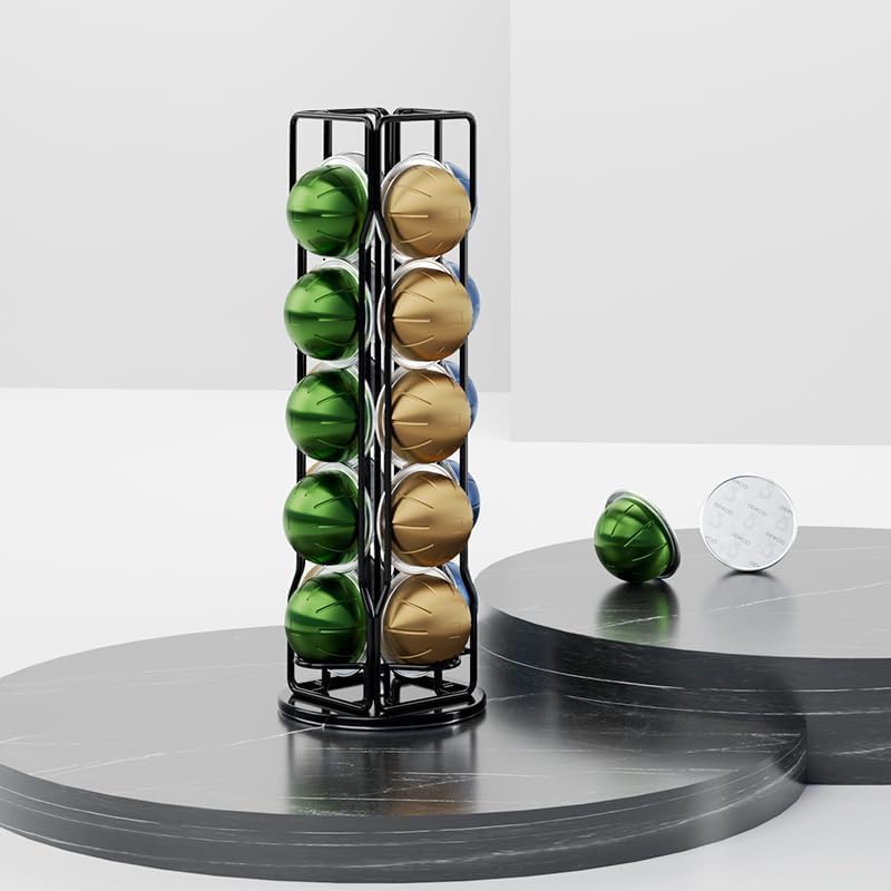 Single-Serve Coffee Pod Holder Organizer Stand for Nespresso Vertuo 32x12cm NEW - Image 8