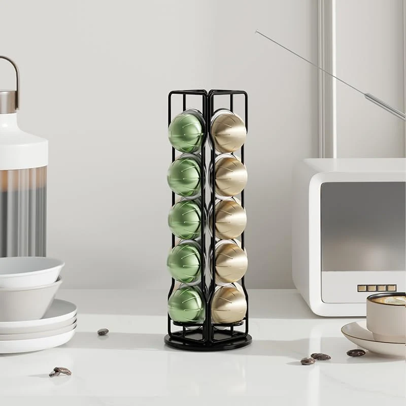 Single-Serve Coffee Pod Holder Organizer Stand for Nespresso Vertuo 32x12cm NEW - Image 9