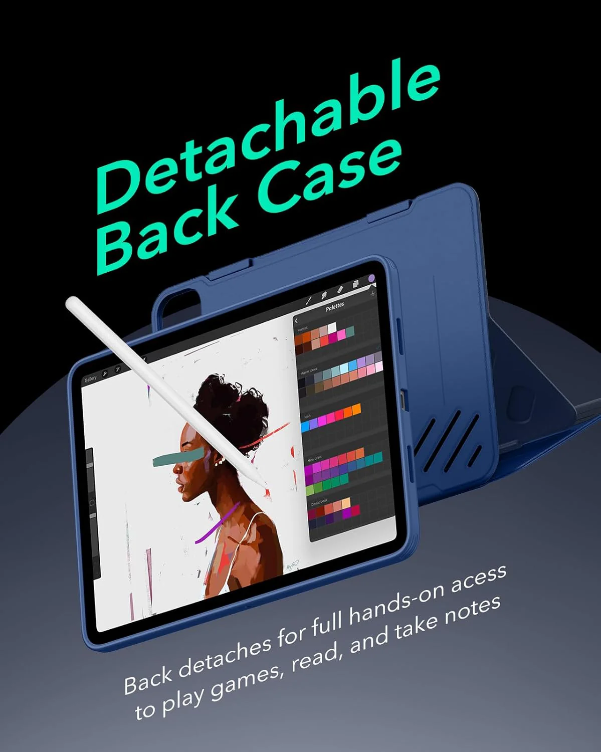 ESR Blue Protective Case Cover for iPad Pro 11" M5/M4 Tablet - Durable Slim NEW - Image 6