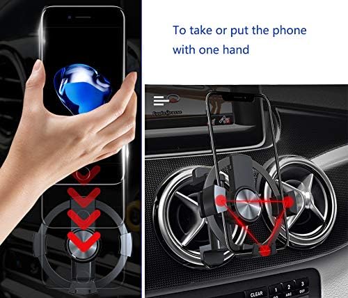 Universal Black Dash-Mounted Phone Holder for Mobile Devices - Secure DEMO - Image 3