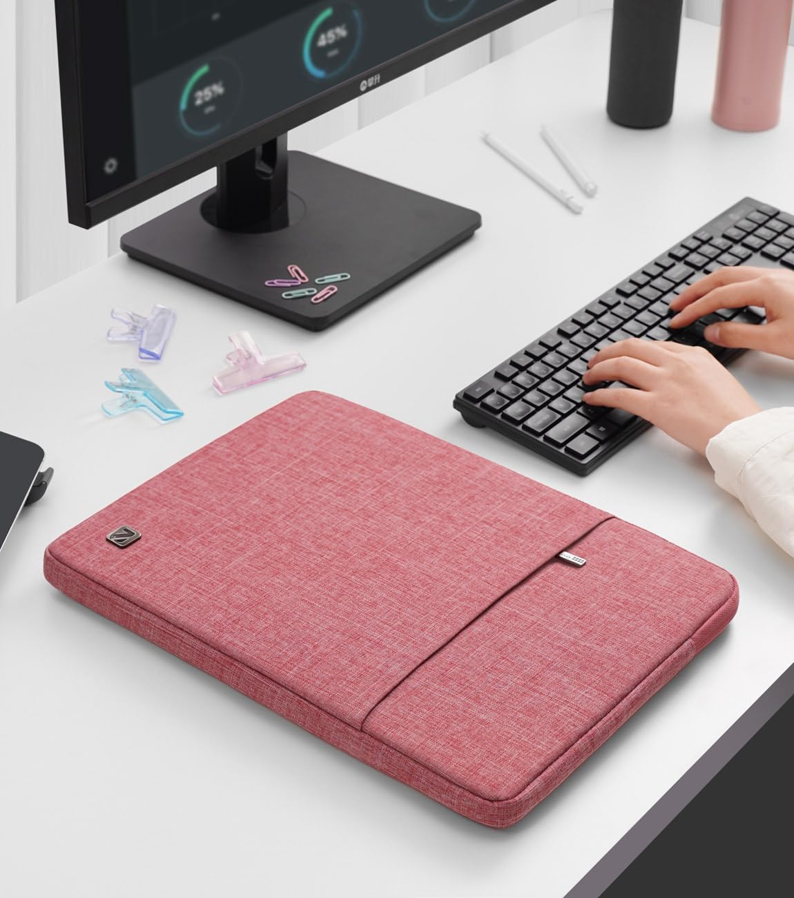 NIDOO 16" Sleeves Waterproof Laptop Sleeve Protective Case Bag for Women & NEW - Image 6