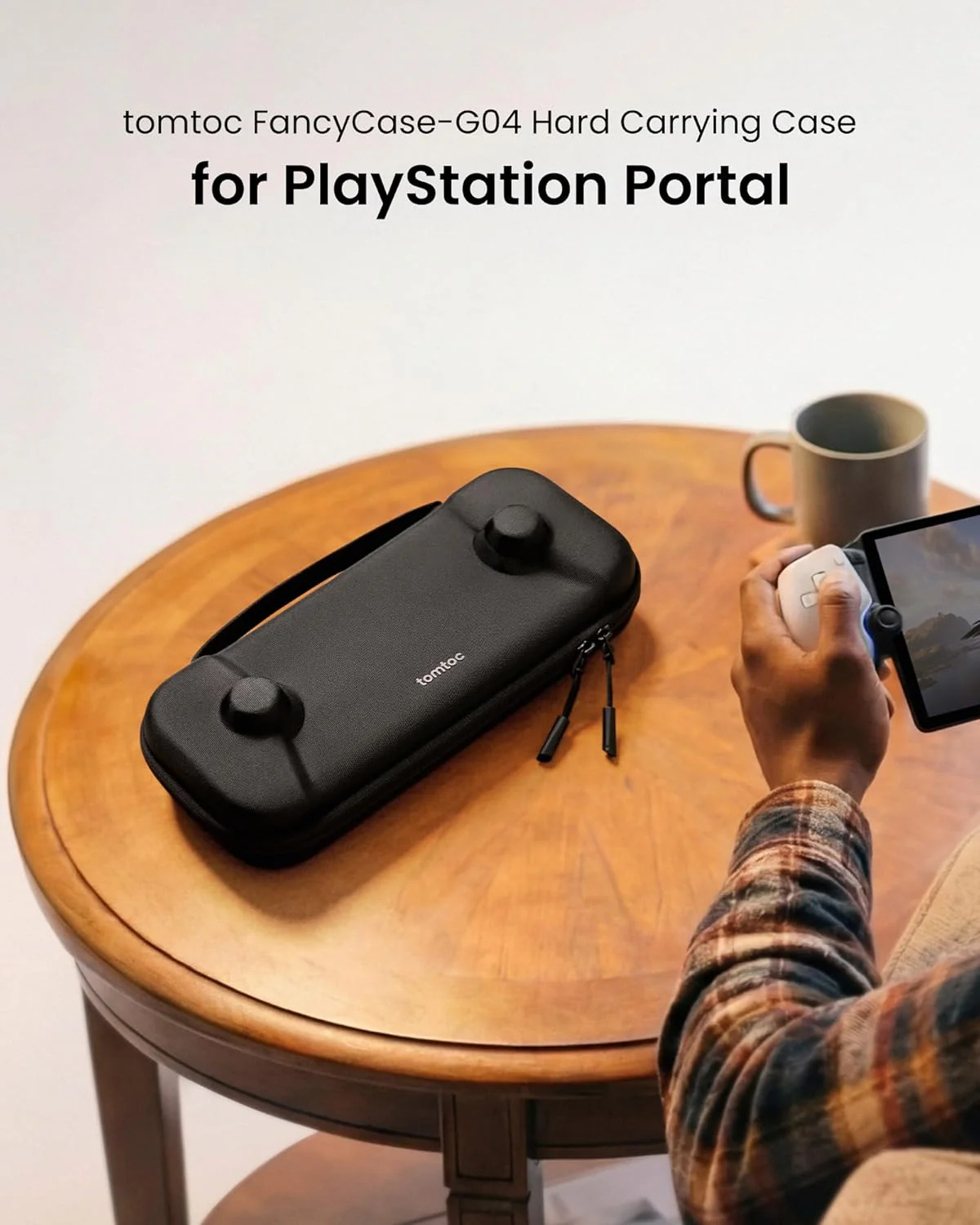 tomtoc Protective Console Cases Carrying Case for PS5 Portal Remote Player NEW - Image 2