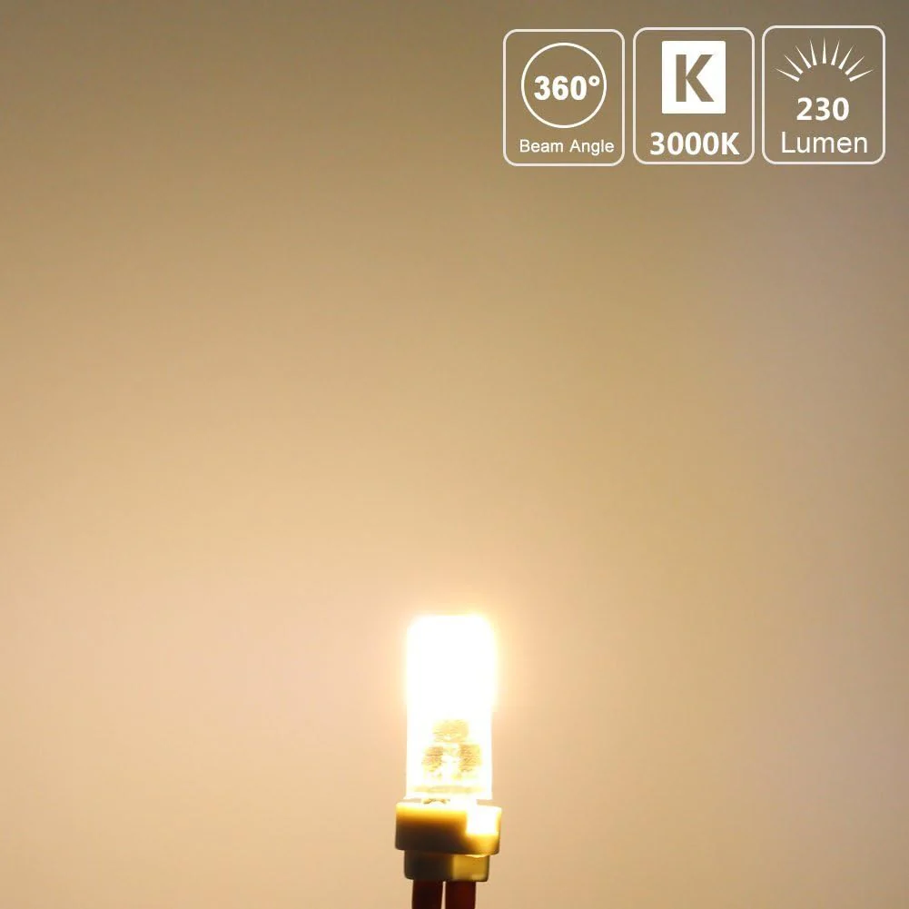 DiCUNO 3W LED Bulbs LED Bulb, 230 Lumen, Warm White 3000K, E26 Base, DEMO - Image 3