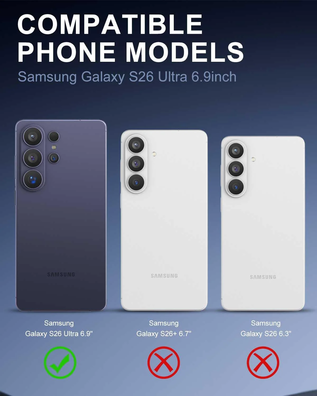 T Tersely Tempered Glass Screen Protector for Samsung Galaxy S26 Ultra NEW - Image 2