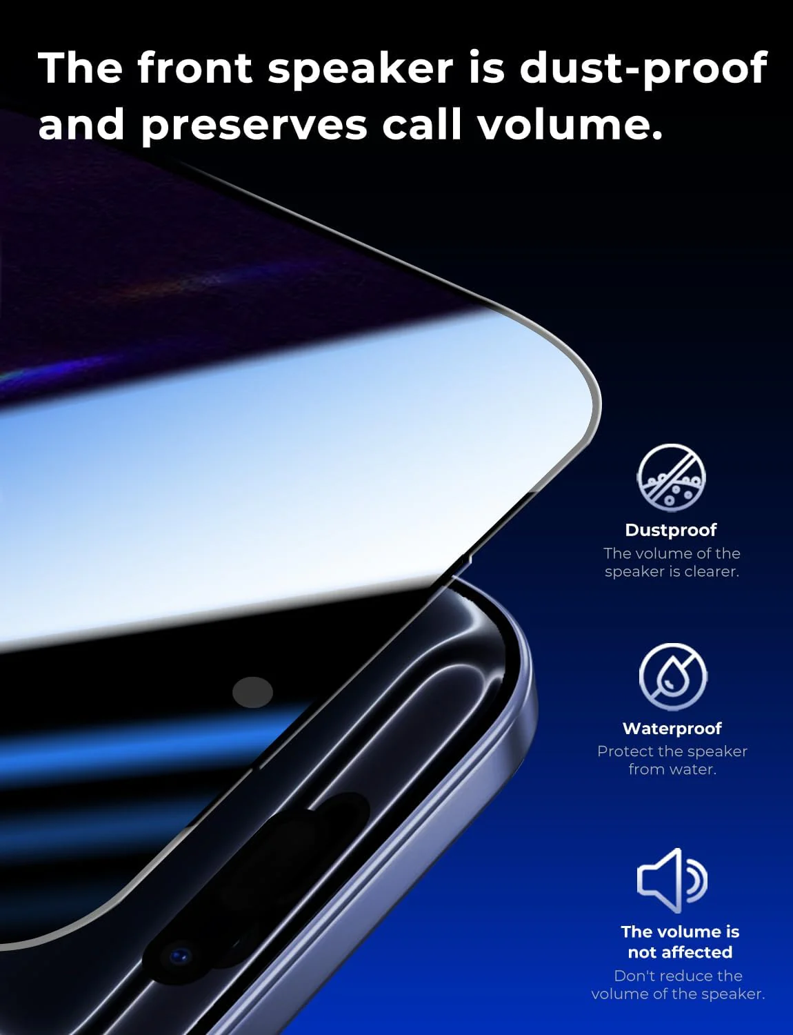 MAGIC JOHN Tempered Glass Screen Protector for iPhone 17 Pro, Black Size NEW - Image 6