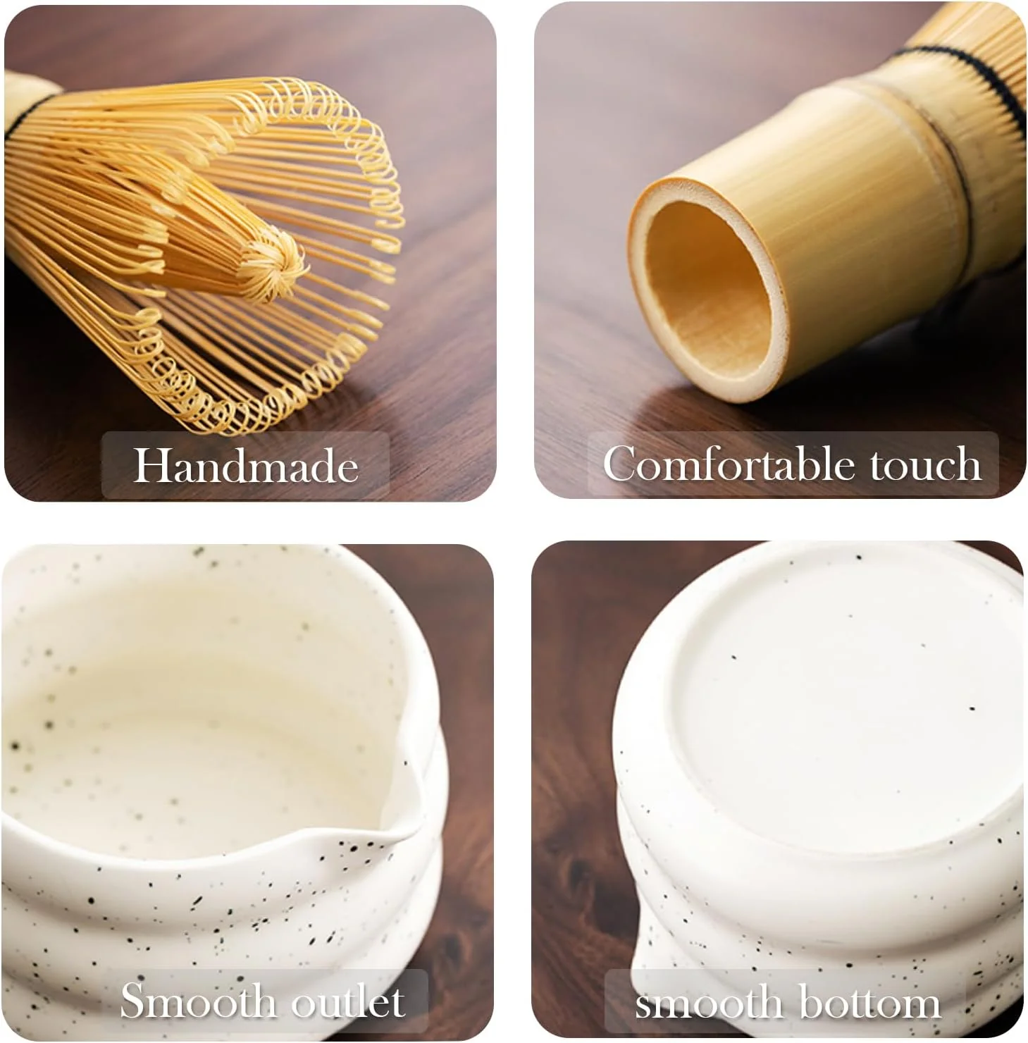 Premium 7-Piece Tea Sets Matcha Tea Ceremony Set with Whisk - Elegant NEW - Image 7