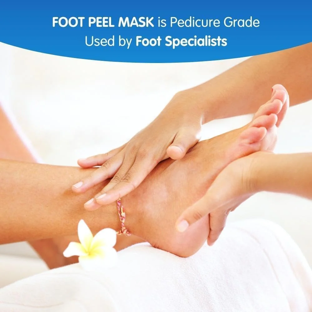 Imperial Feet Pedicure Foot Masks - Smooth, Soften & Peel Dry, Cracked Skin NEW - Image 4
