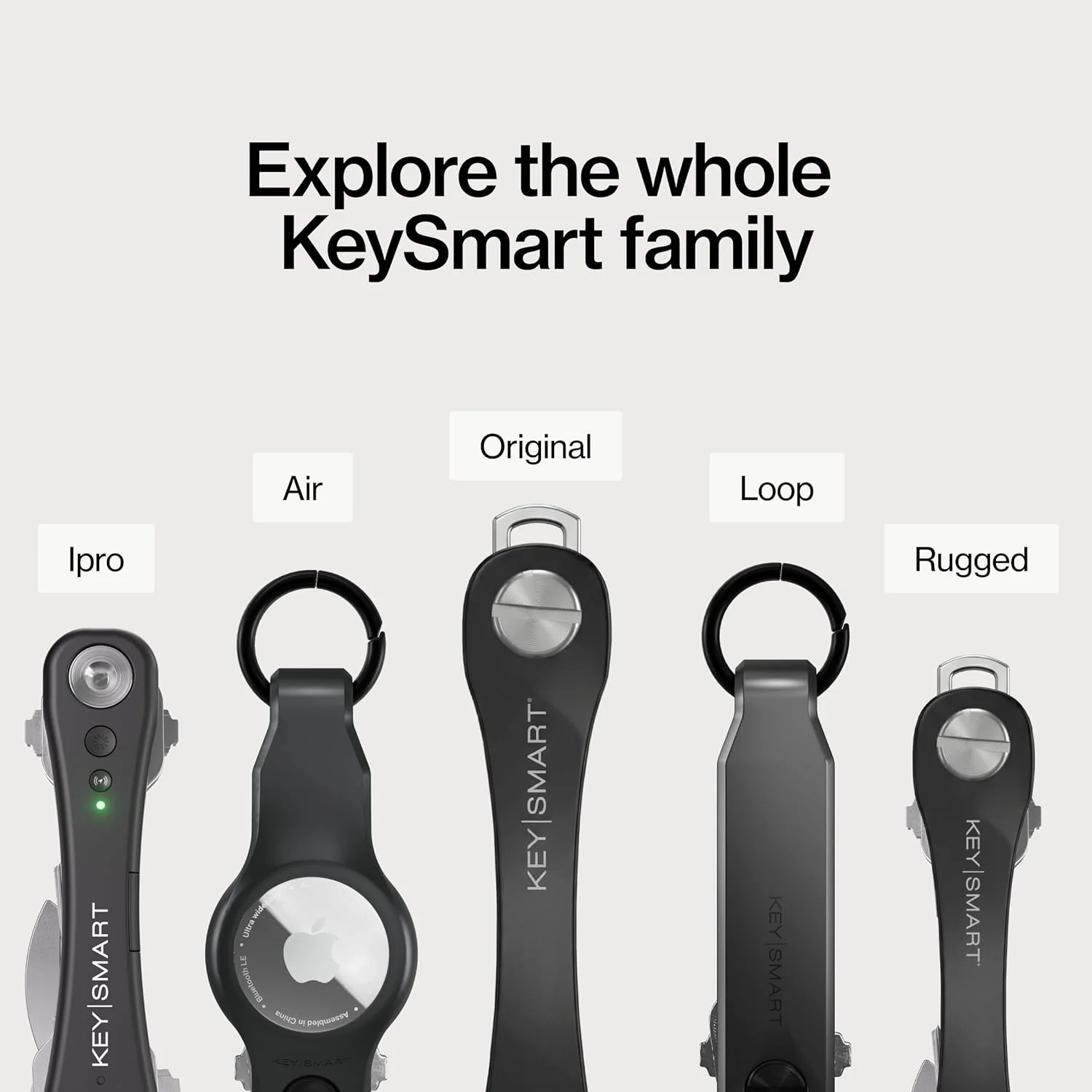 KeySmart Compact Key Organizer & Holder for Up to 14 Keys in Blue - EDC NEW - Image 8