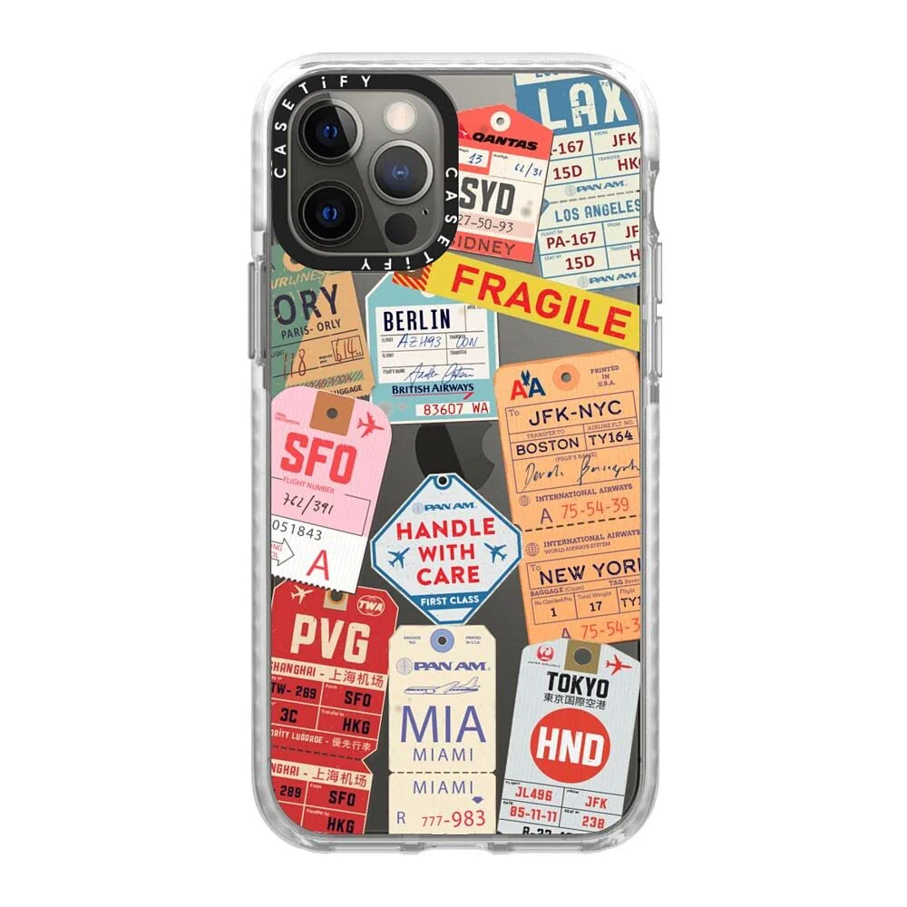 CASETiFY Travel AirTags Protective Phone Case for iPhone 14 Pro Max - Secure NEW