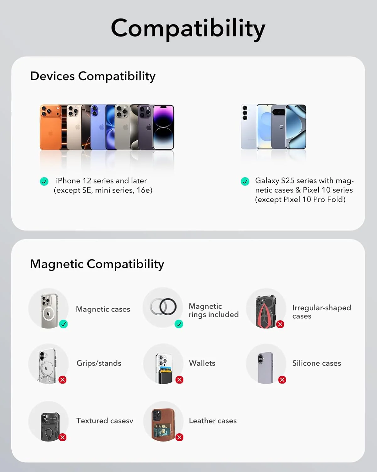 ESR Magnetic Car Phone Holder for Air Vent - Secure Automobile Accessories DEMO - Image 8