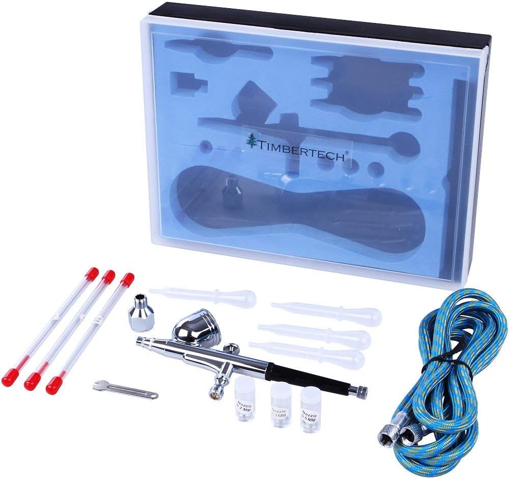 TIMBERTECH 7ml Precision Dual Action Airbrush for Multi Color Painting Size NEW - Image 2