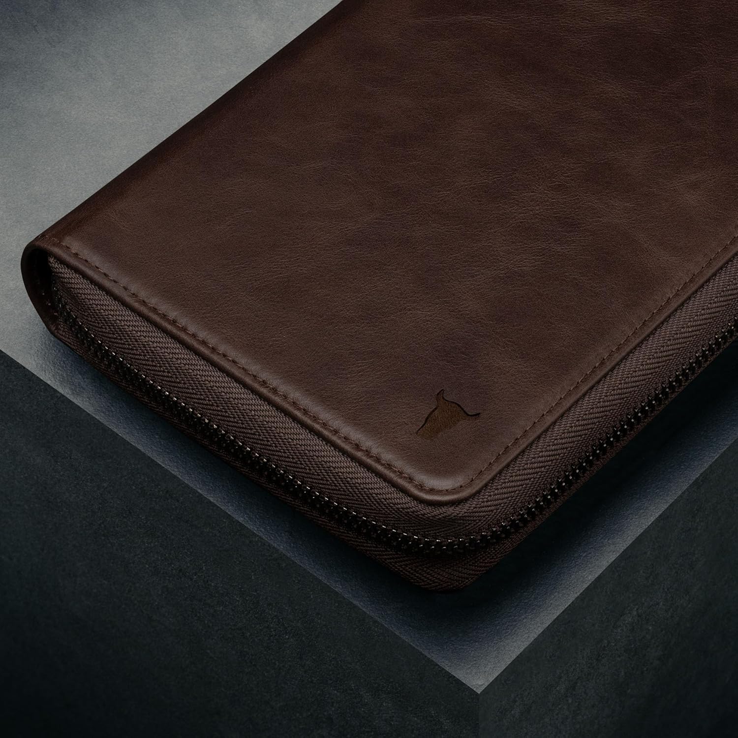 TORRO Premium Leather Travel Organizer Passport Holder Wallet Dark Brown NEW - Image 6