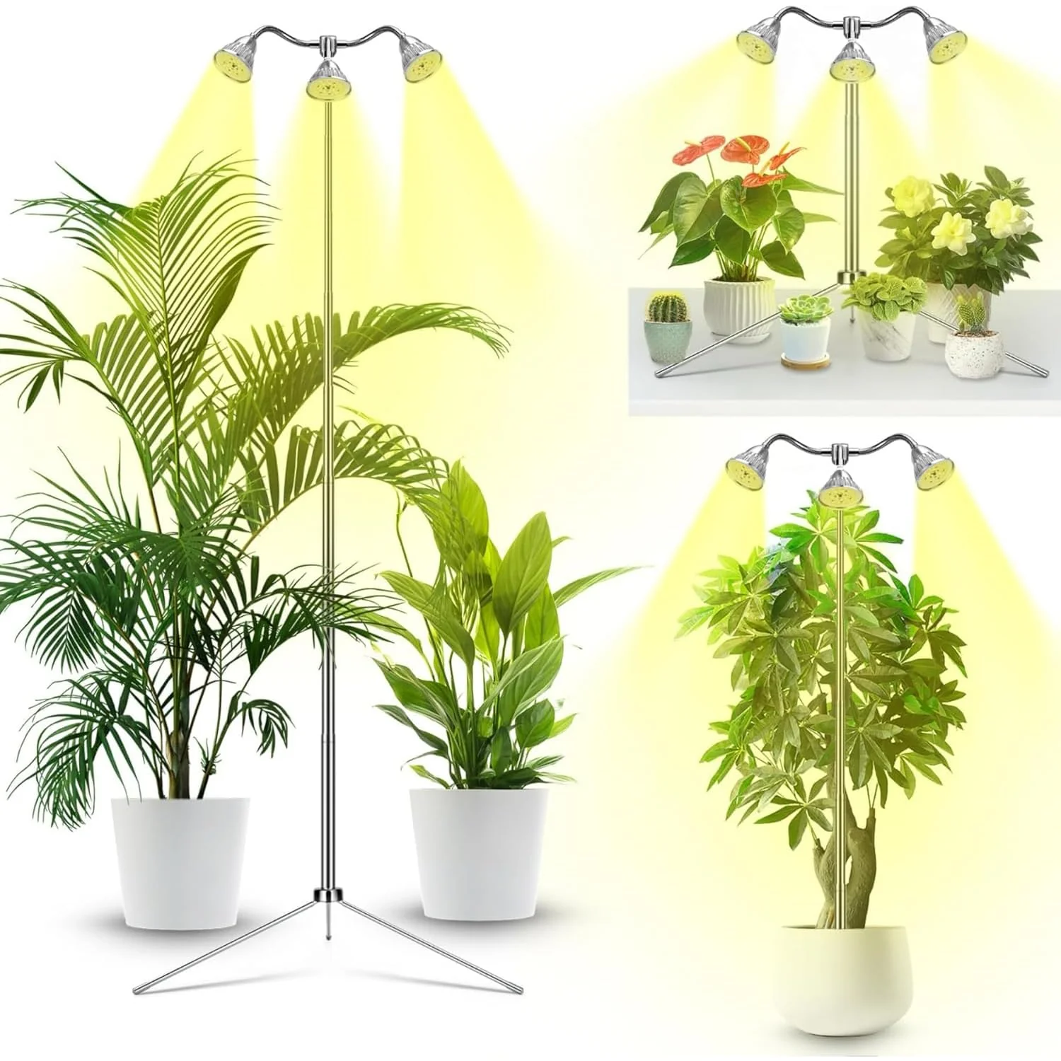 Adjustable Full Growing Lamps Spectrum LED Grow Light for Indoor Plants - DEMO