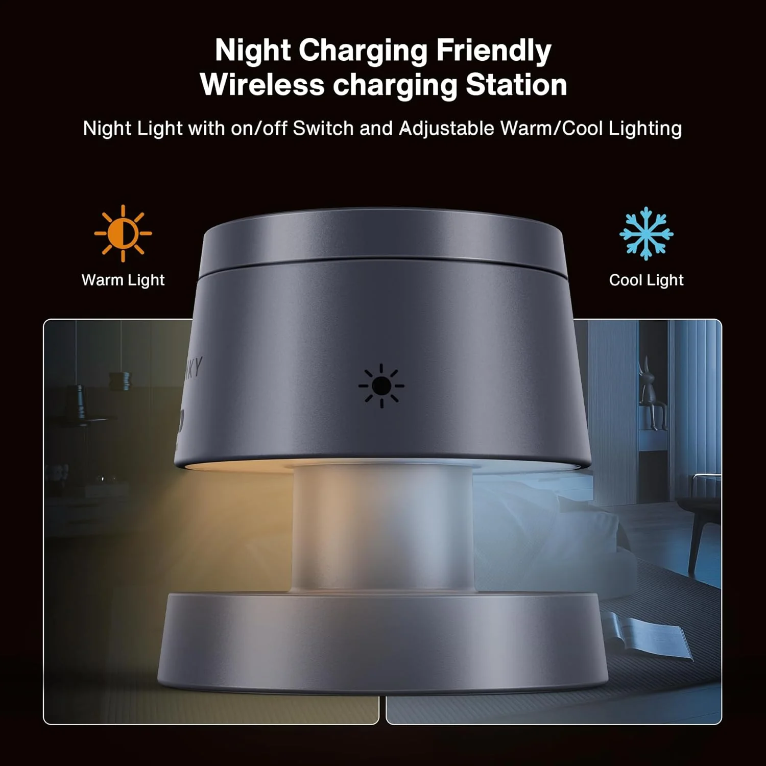 IVANKY 4-in-1 Qi2 Certified Wireless Charger Stand for iPhone 16 or Later NEW - Image 4