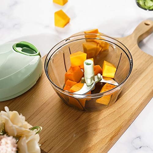 Manual Vegetable Kitchen Gadgets Chopper Food Processor Portable Hand Pull NEW - Image 7