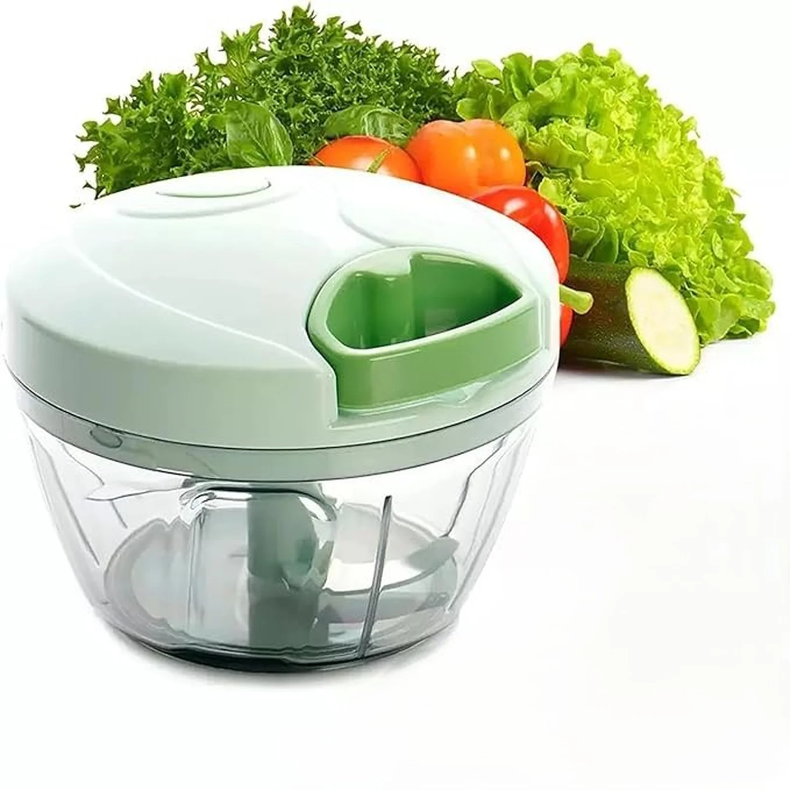 Manual Vegetable Kitchen Gadgets Chopper Food Processor Portable Hand Pull NEW - Image 8