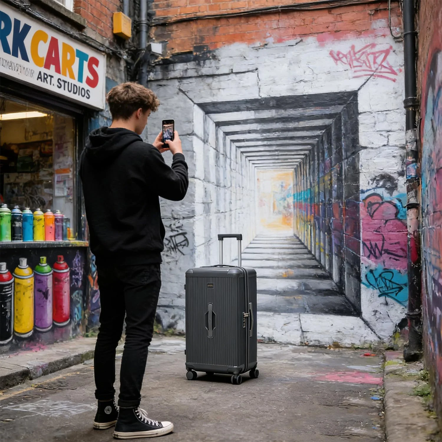 LIGHTGO 30" Suitcases Hardshell Suitcase Aerospace-Grade Polycarbonate NEW - Image 2