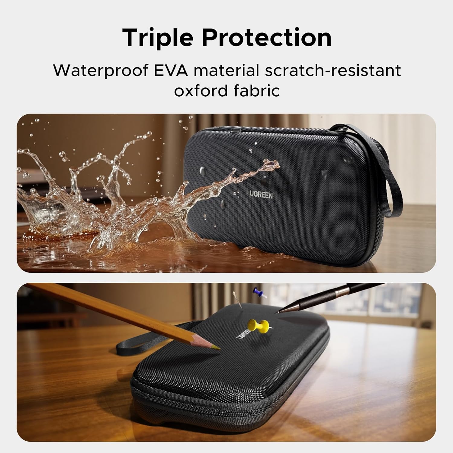 UGREEN Protective Cases Carrying Case for Nintendo Switch 2 Console Black NEW - Image 4