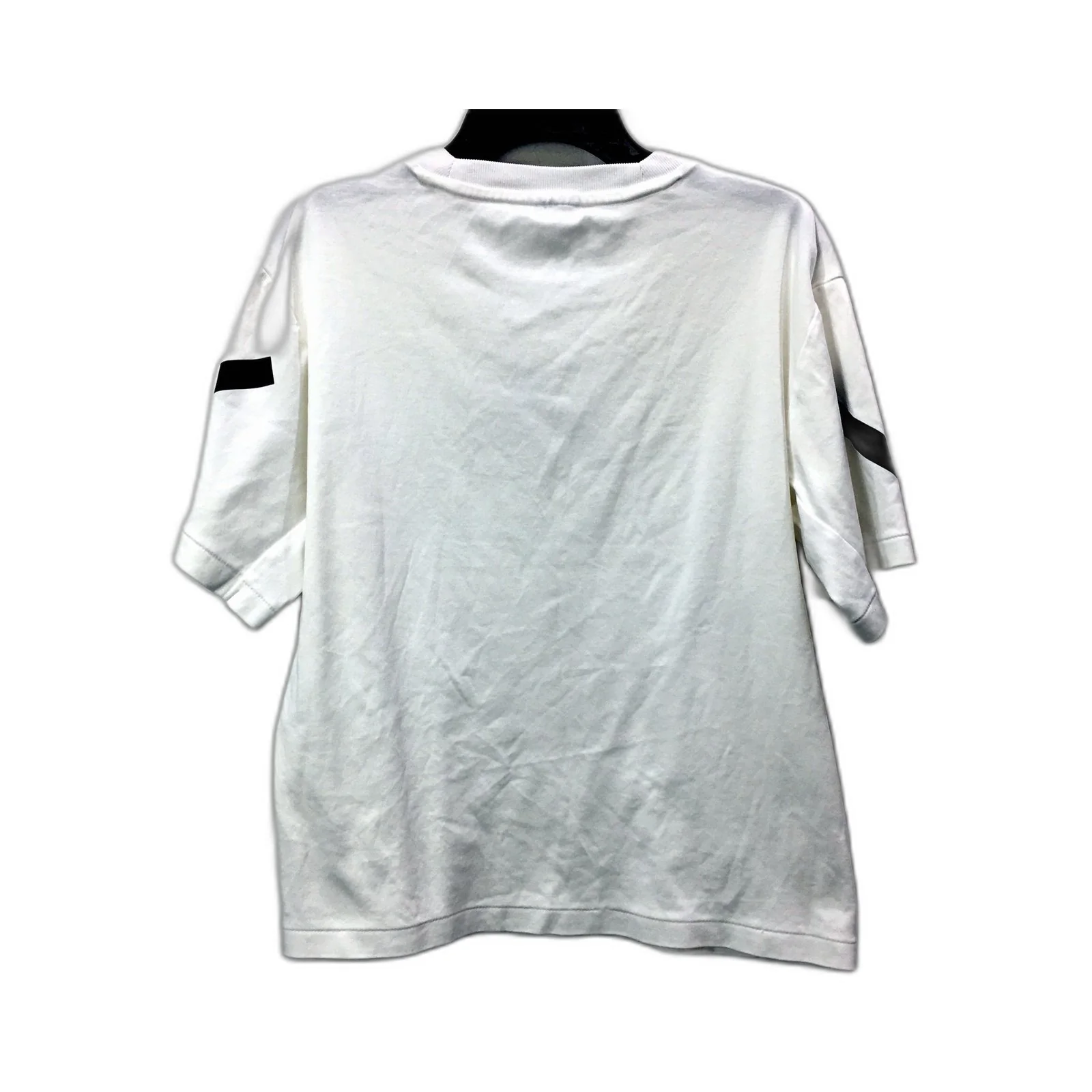 Adidas Womens Cotton Sweatshirt Casual Athletic White Size Small - Image 2