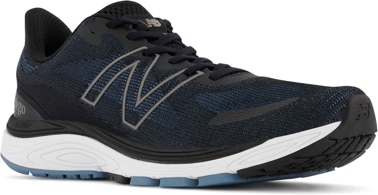 New Balance Mesh Design Blue Black Running Sneakers Mens US 8 NEW - Image 3