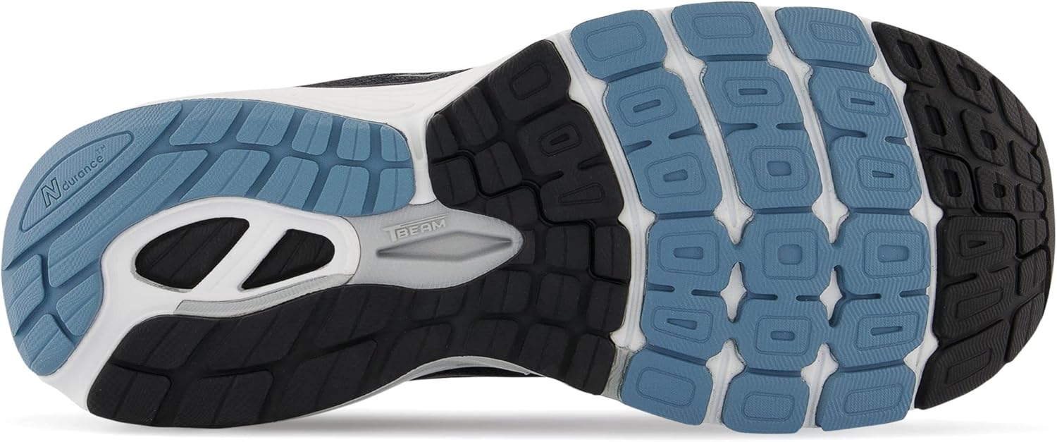 New Balance Mesh Design Blue Black Running Sneakers Mens US 8 NEW - Image 6