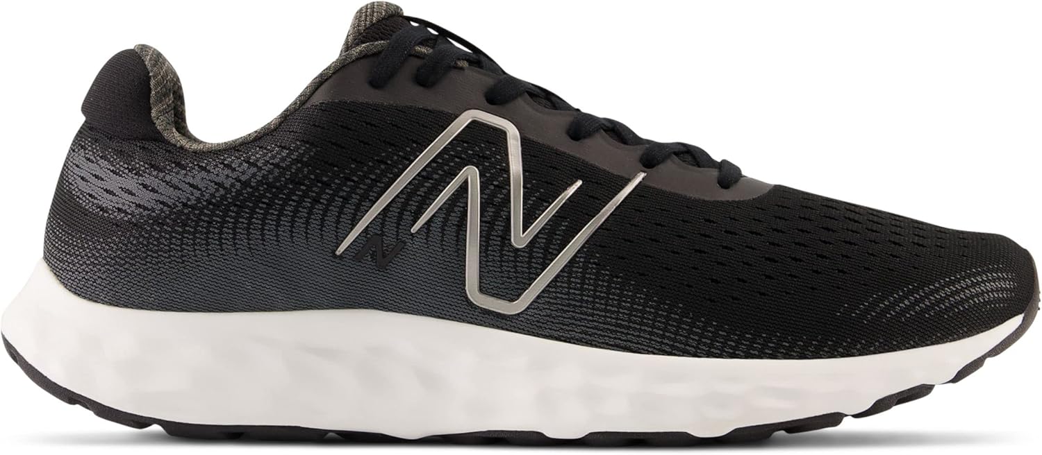 New Balance Men 520V8 Black Grey Running Sport US 10 WIDE Fit EUR 44 NEW - Image 3