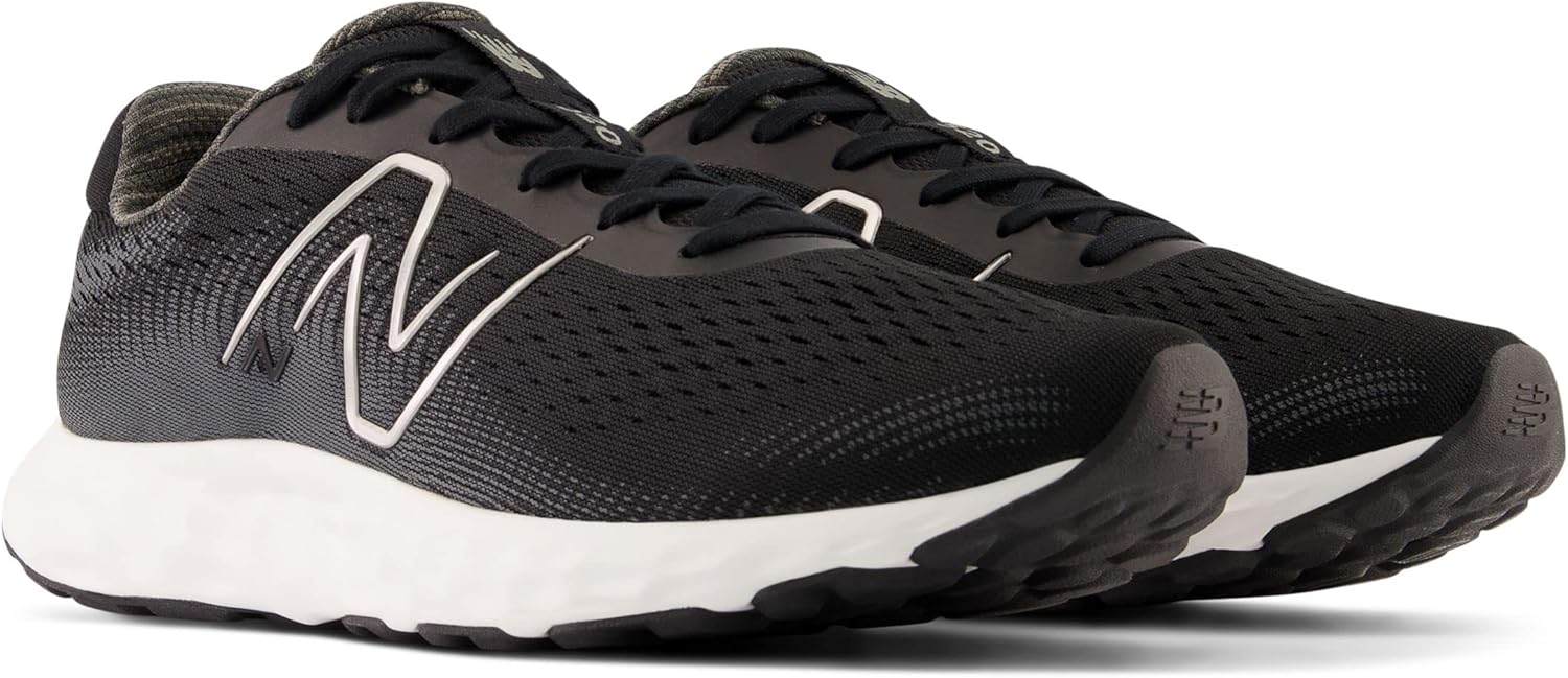 New Balance Men 520V8 Black Grey Running Sport US 10 WIDE Fit EUR 44 NEW - Image 4