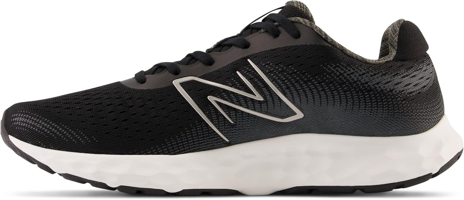 New Balance Men 520V8 Black Grey Running Sport US 10 WIDE Fit EUR 44 NEW - Image 5