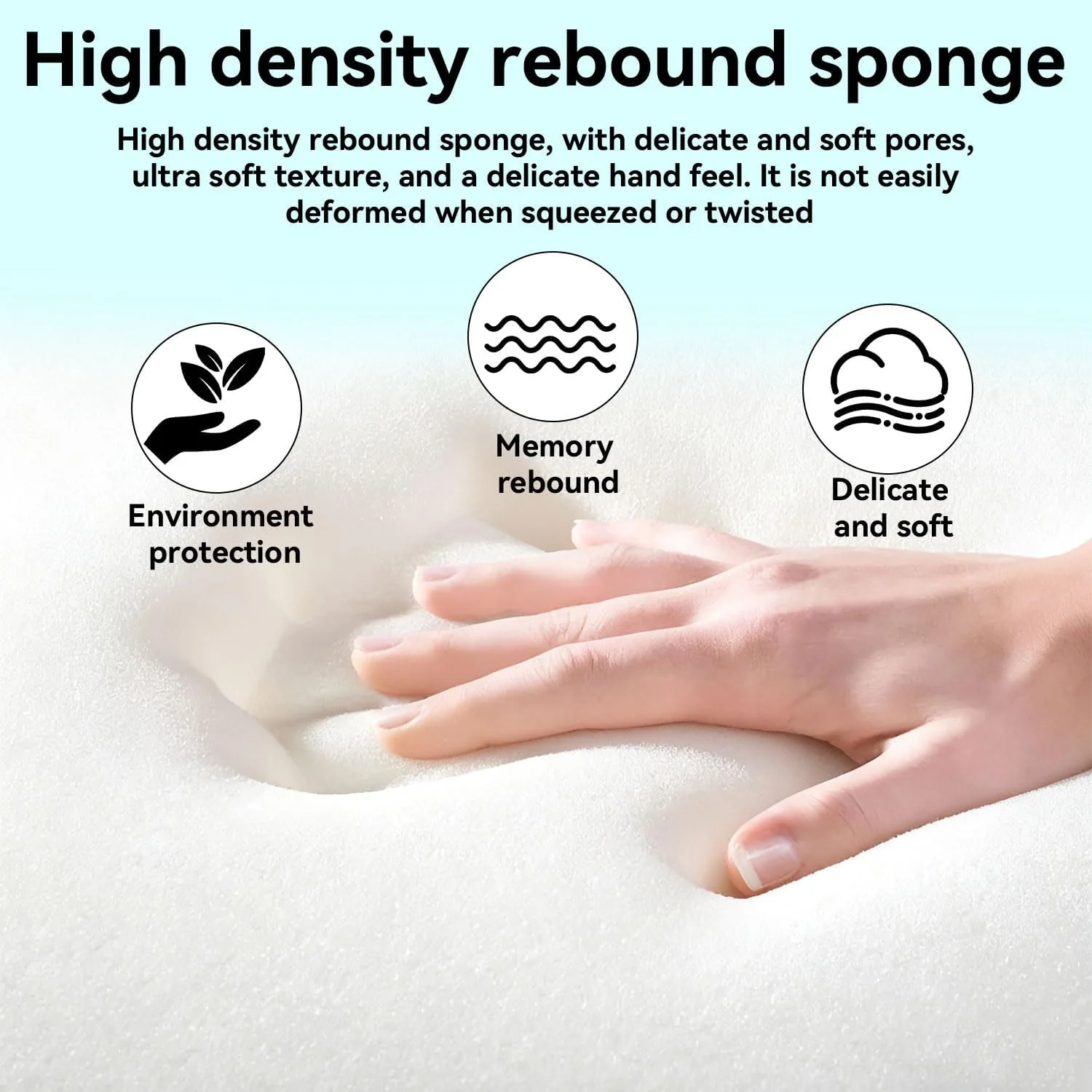 ZH CAHA Ergonomic Contour Memory Foam Neck Pillow for Pain Relief Grey-White NEW - Image 6