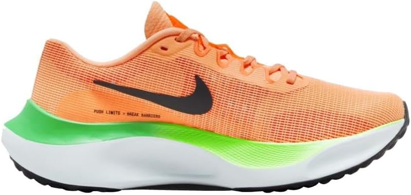 Nike Zoom Fly 5 Total Orange Black Bright Crimson White Trainers Ladies US 7 NEW - Image 3