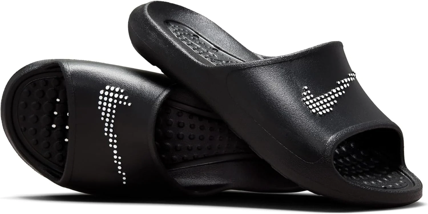 Nike Victori One Black & White Athletic Outdoor Shower Slide Women US 7 NEW - Image 5