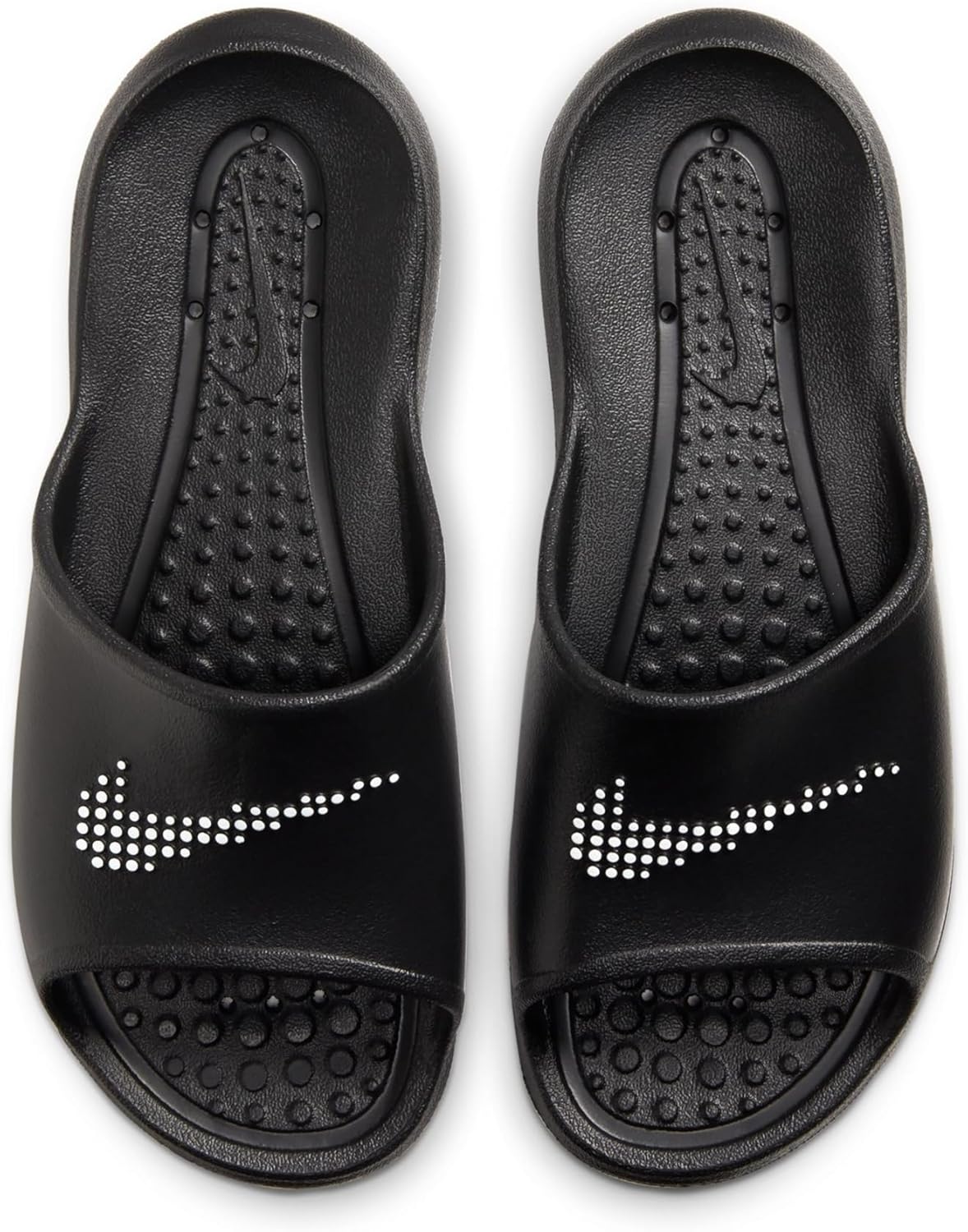 Nike Victori One Black & White Athletic Outdoor Shower Slide Women US 9 NEW - Image 4