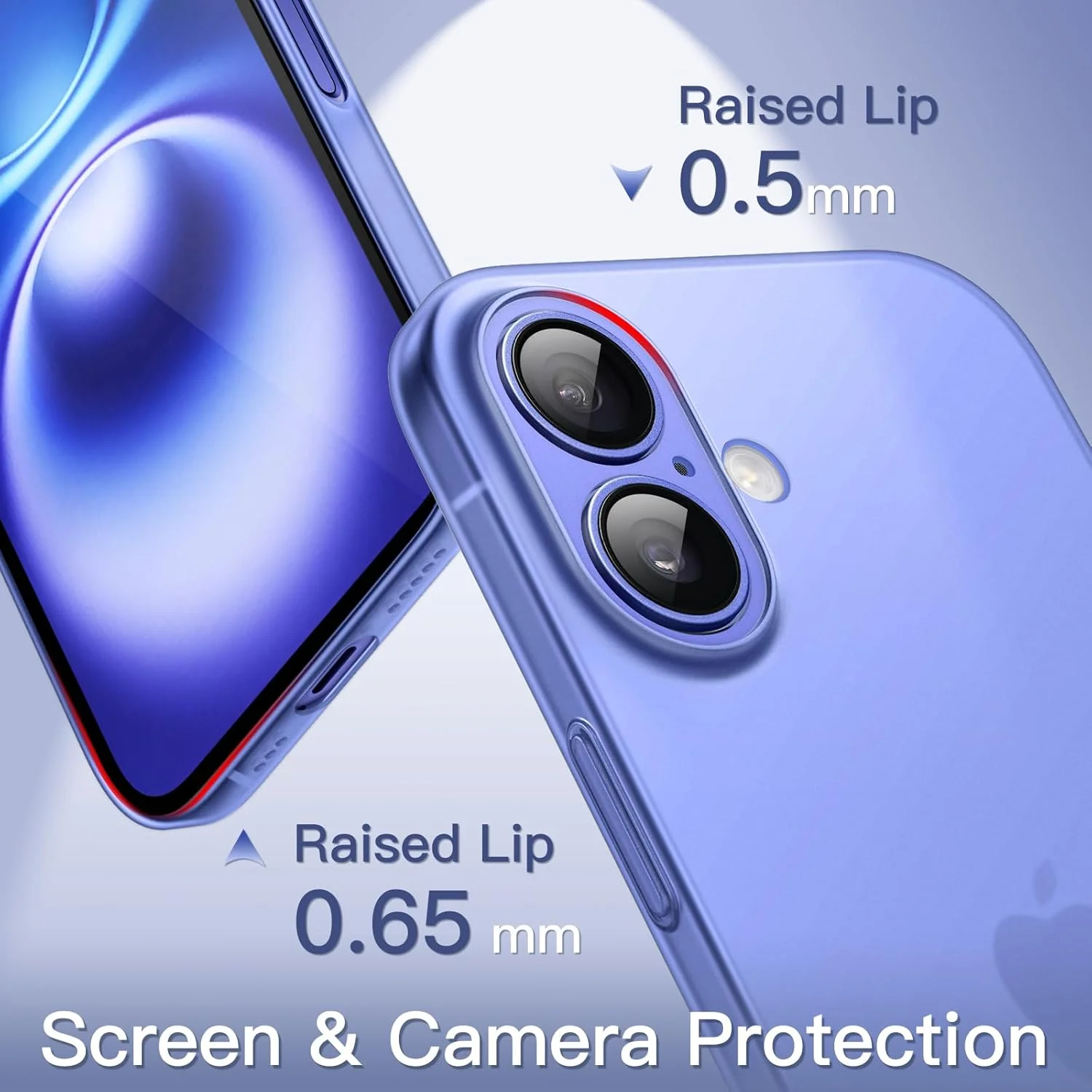 JETech Ultra Basic Cases Slim Case for iPhone 16 6.1 Inch Camera Lens Full NEW - Image 4