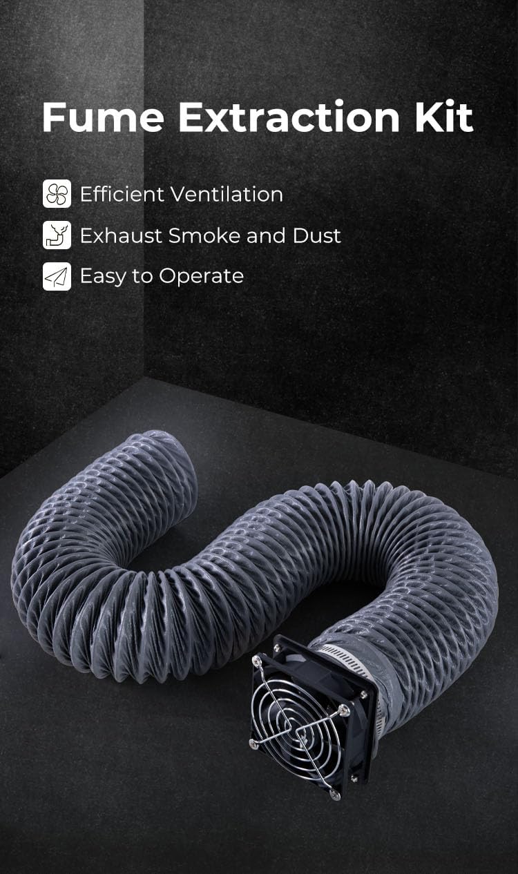 LEOWAY 3D Electronics Printer Fume Extraction Kit for Ender Plus Enclosure DEMO - Image 3