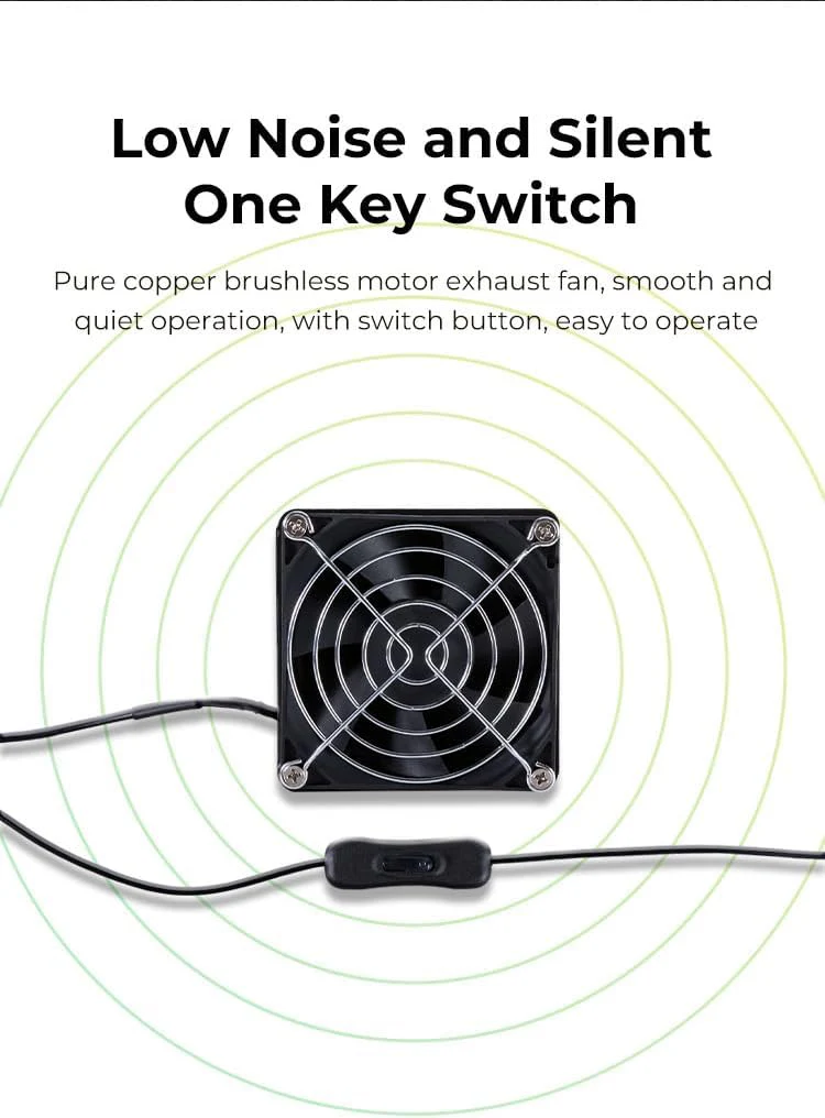 LEOWAY 3D Electronics Printer Fume Extraction Kit for Ender Plus Enclosure DEMO - Image 5