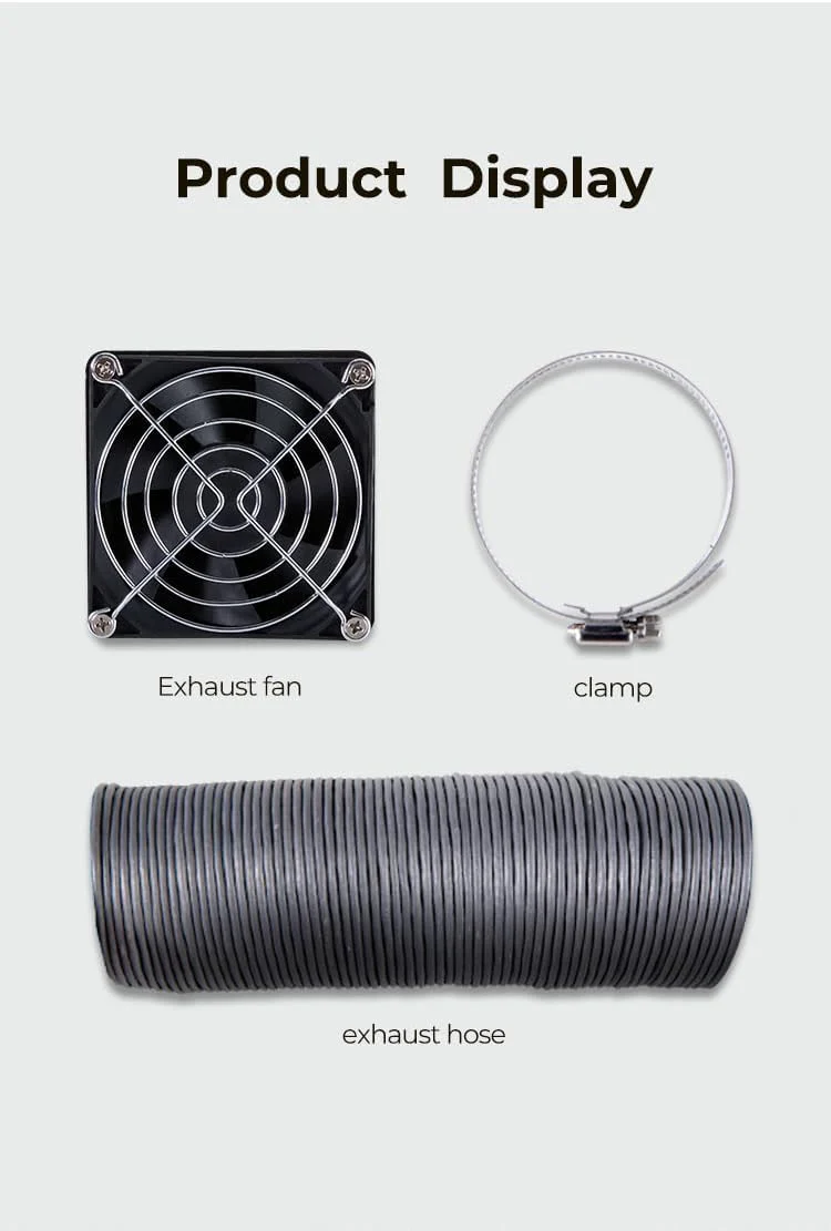 LEOWAY 3D Electronics Printer Fume Extraction Kit for Ender Plus Enclosure DEMO - Image 7
