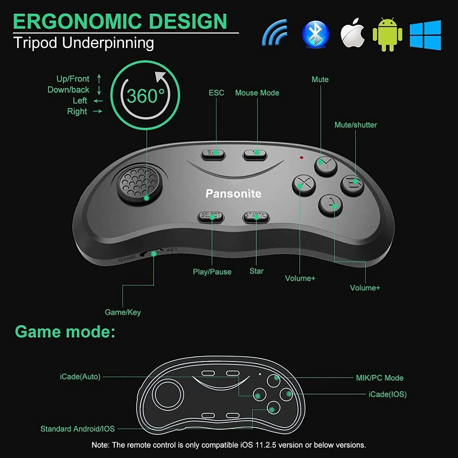 YinCaiCheng VR Accessories Headset with Remote Controller HD 3D Virtual DEMO - Image 3