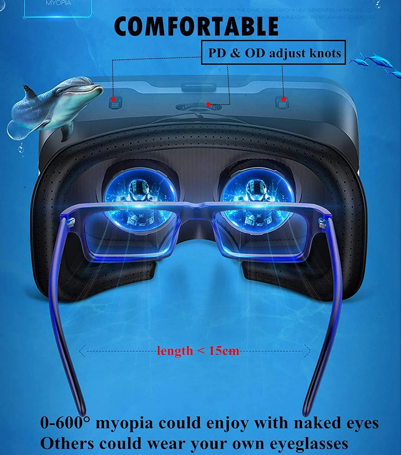 YinCaiCheng VR Accessories Headset with Remote Controller HD 3D Virtual DEMO - Image 7