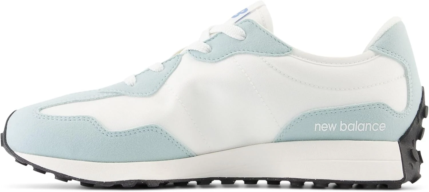 New Balance 327 Road Running Shoes in Light Surf/Winter Fog Color KIDS US 5 NEW - Image 3